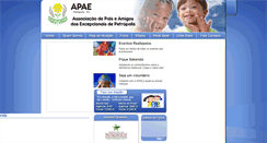 Desktop Screenshot of apaepetropolis.org.br